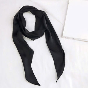 Silk Oblong Scarf Head Tie Wrap